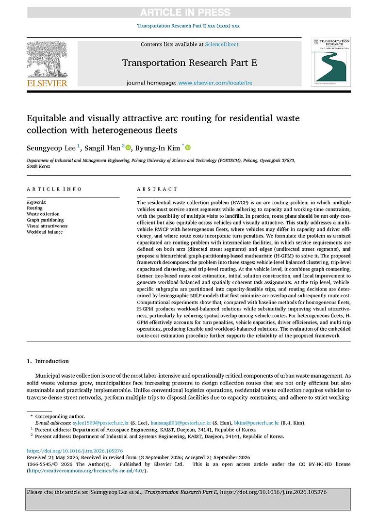 Equitable and Visually Attractive Arc Routing for Residential Waste Collection with Heterogeneous Fleets